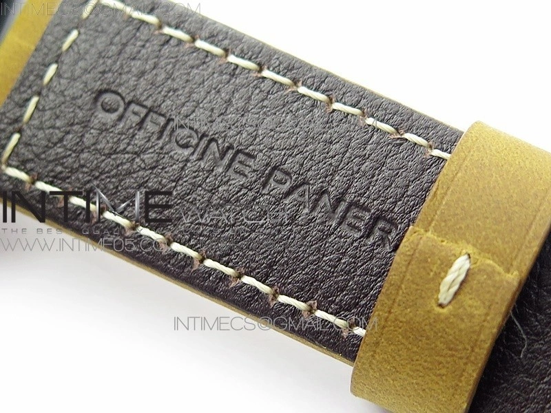 PAM1441 VSF 1:1 Best Edition Black Dial on Brown Asso Strap P.9011 Super Clone